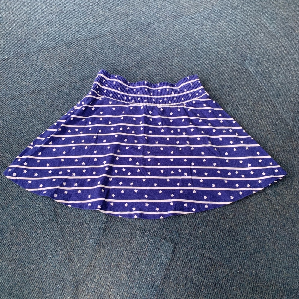 Girls Blue and white skirt
